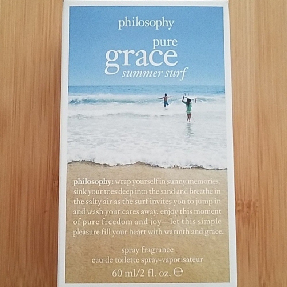 Philosophy Pure Grace Summer Surf Spray NEW